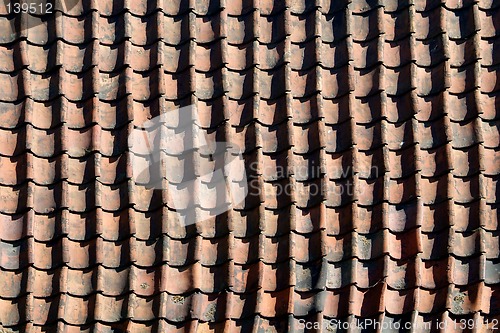 Image of Shingles of old house