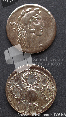 Image of Roman coins