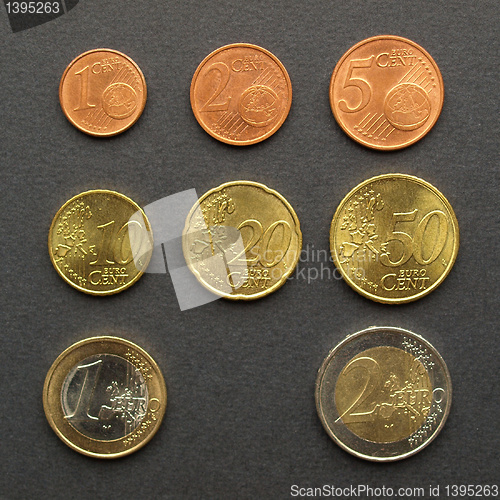 Image of Euro coins
