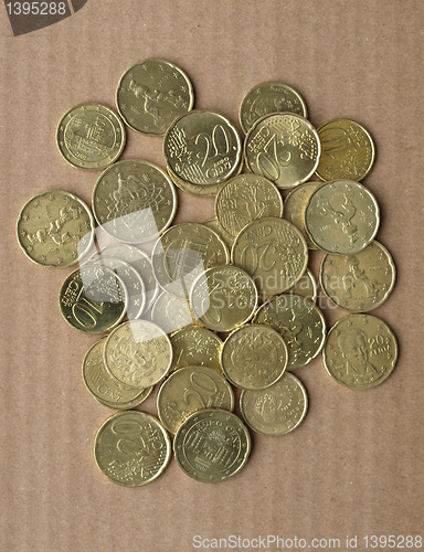 Image of Euro coins
