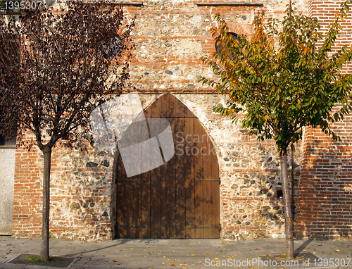 Image of Ancient medieval door