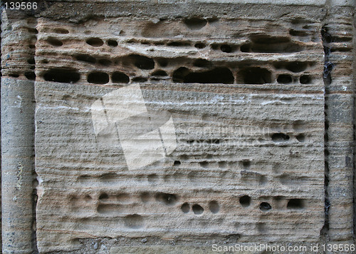 Image of Sandstone with columns