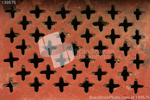 Image of Pattern of crosses