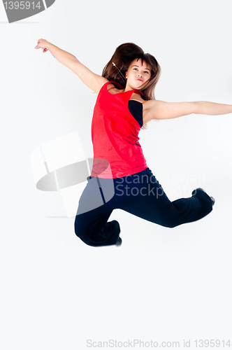 Image of Young dancing girl