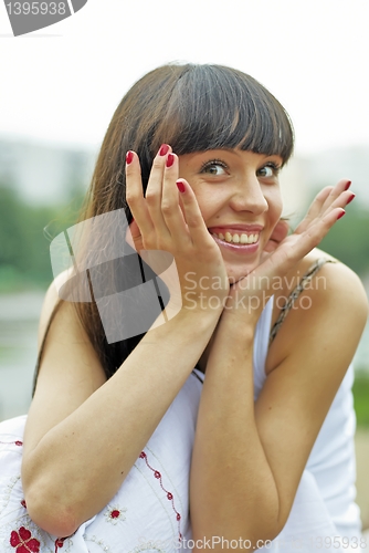 Image of The laughing girl