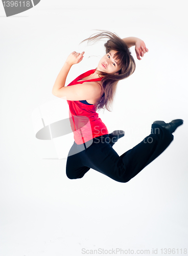 Image of Young dancing girl