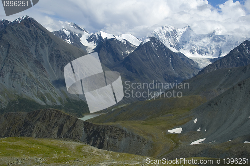 Image of Altay mountain and Belukha