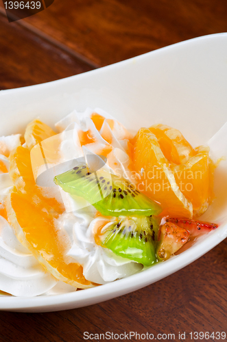 Image of Ice cream dessert