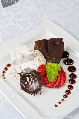 Image of Chocolate flan