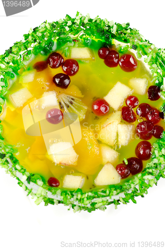 Image of fruit jelly dessert