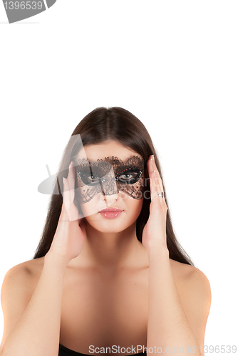 Image of girl at mask