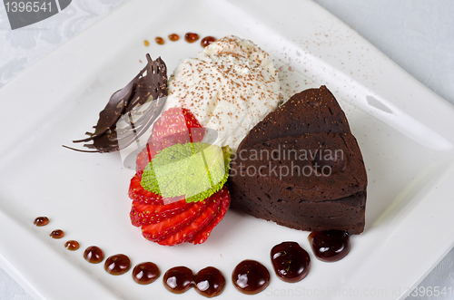 Image of Chocolate flan