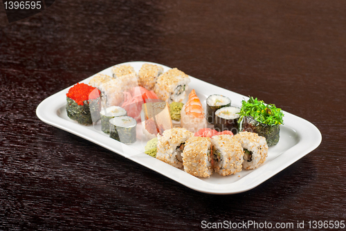 Image of sushi set