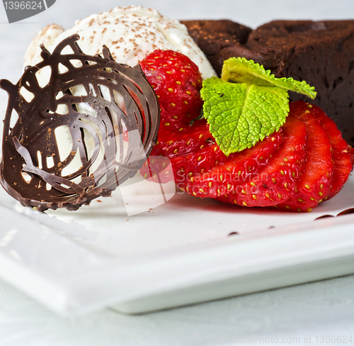 Image of Chocolate flan