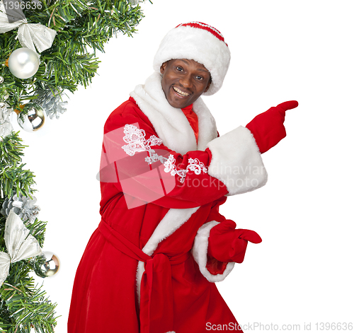 Image of black santa