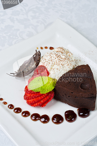 Image of Chocolate flan