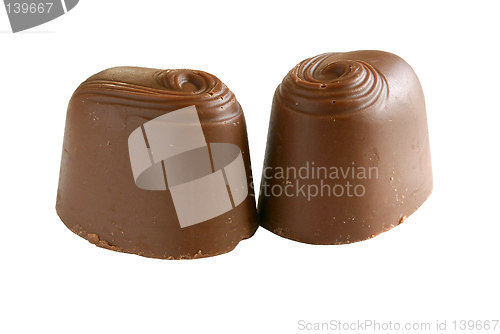 Image of two chocolates