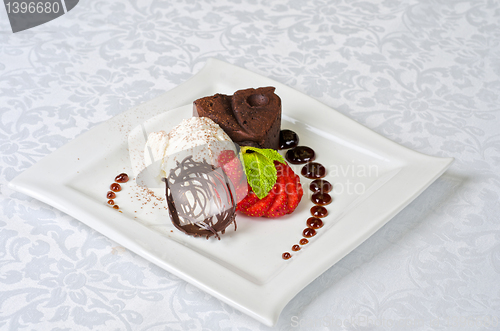 Image of Chocolate flan