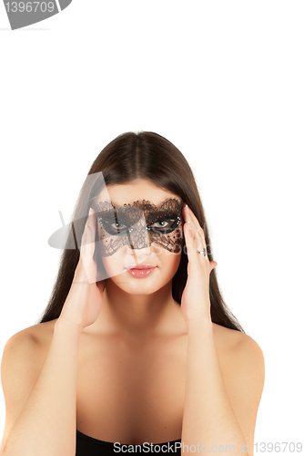 Image of girl at mask