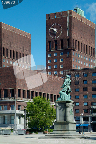 Image of The city-hall of Oslo