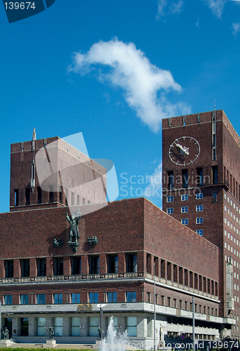 Image of The city-hall of Oslo