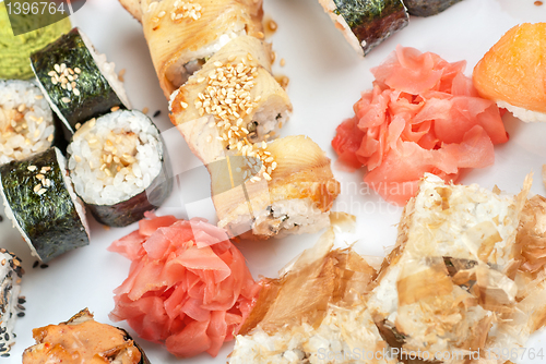 Image of sushi set