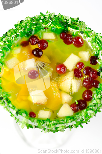 Image of fruit jelly dessert