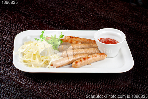 Image of Grilled sausages