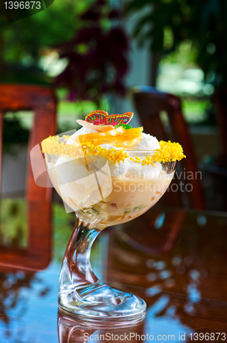 Image of Ice cream dessert