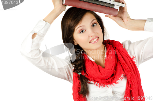 Image of Young student girl