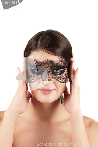 Image of girl at mask