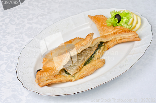 Image of tasty dish of trout fish