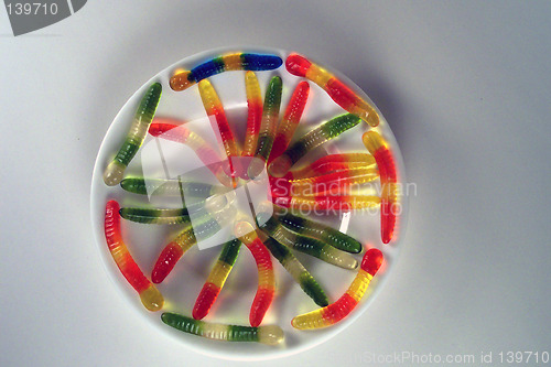 Image of jelly worm wheel