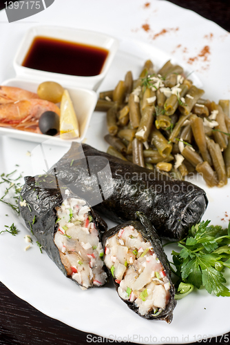 Image of tasty fish dish