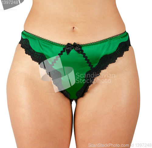 Image of closeup of woman body
