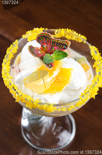Image of Ice cream dessert