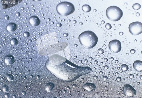 Image of waterdrops