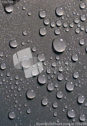 Image of waterdrops