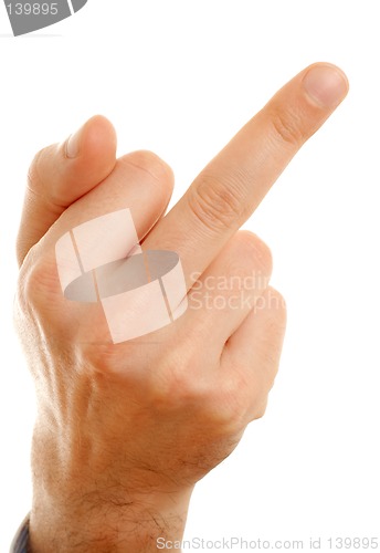 Image of middle finger