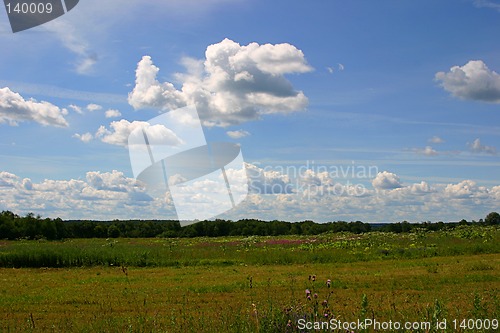 Image of the boundless sky