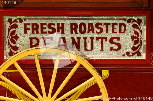 Image of Peanut vendor's cart