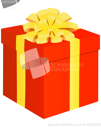 Image of red gift box