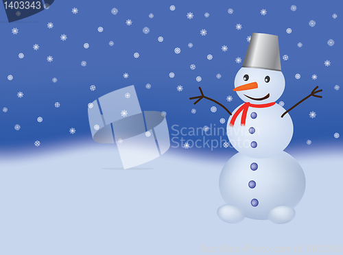 Image of snowman 