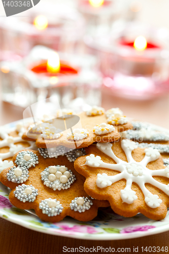 Image of Christmas gingerbread