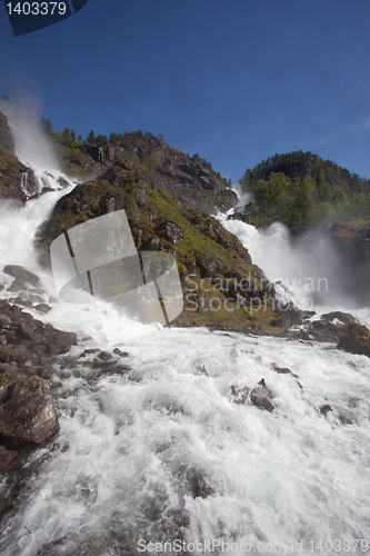 Image of Låtefossen waterfall