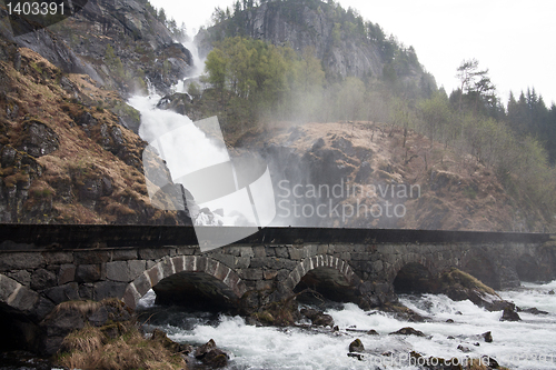 Image of Låtefossen waterfall