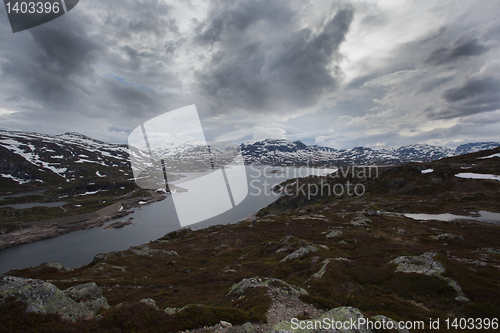 Image of Dark afternoons in the mountains