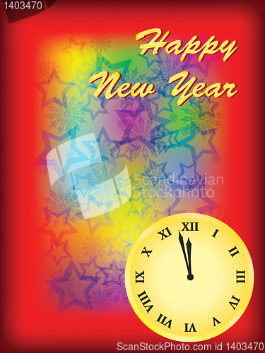 Image of happy new year background