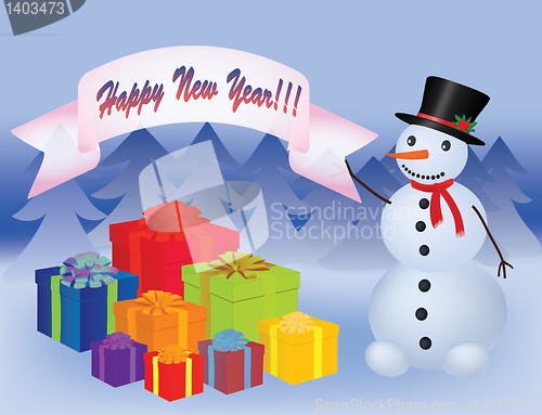 Image of Happy New Year background