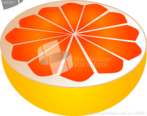 Image of Sliced grapefruit